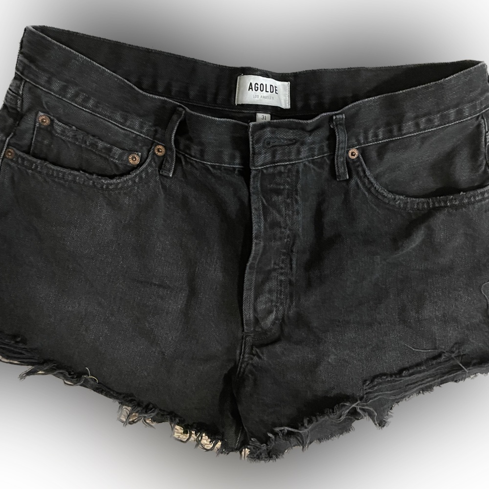 AGolde Parker short - black - size 31
